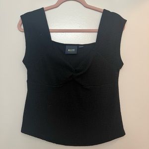 MAEVE by Anthropologie Twist Front Tee